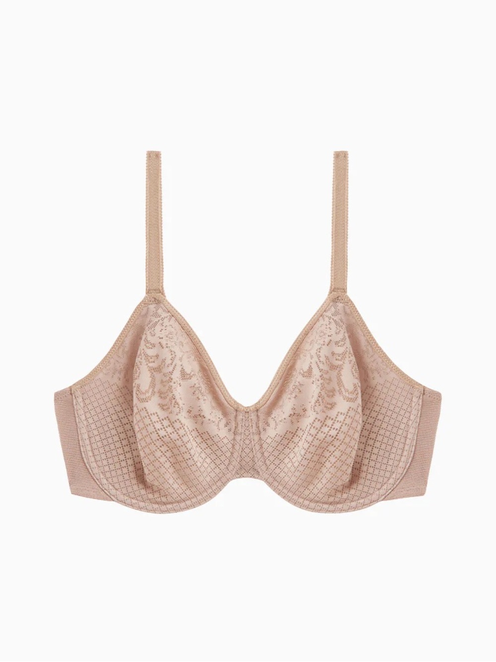 Wacoal Lace Underwire Bra in Beige